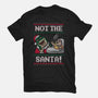 Not The Santa-womens basic tee-Raffiti