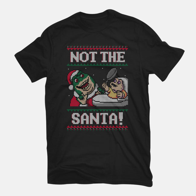 Not The Santa-youth basic tee-Raffiti