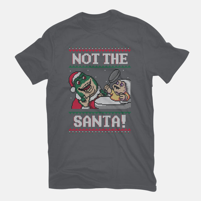 Not The Santa-unisex basic tee-Raffiti