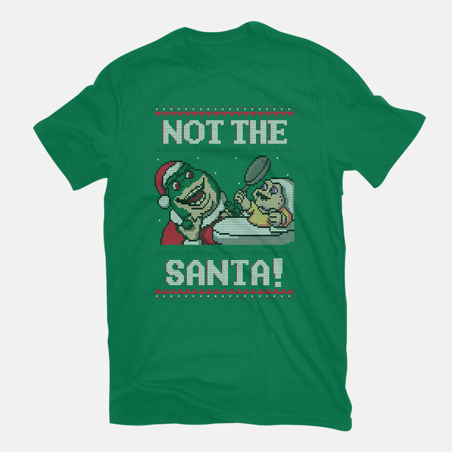 Not The Santa-unisex basic tee-Raffiti