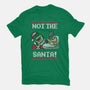 Not The Santa-womens basic tee-Raffiti