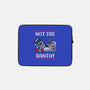 Not The Santa-none zippered laptop sleeve-Raffiti