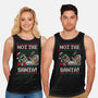 Not The Santa-unisex basic tank-Raffiti