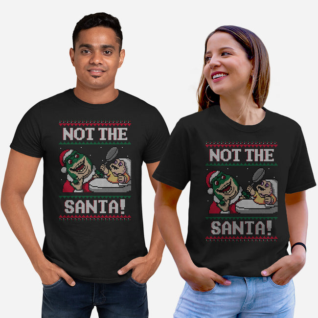 Not The Santa-unisex basic tee-Raffiti