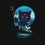 Furry Potter-none removable cover w insert throw pillow-dandingeroz