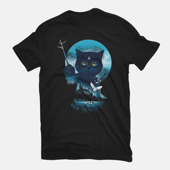 Furry Potter-unisex basic tee-dandingeroz