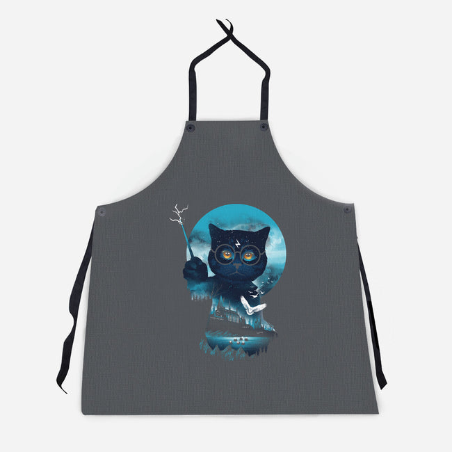 Furry Potter-unisex kitchen apron-dandingeroz