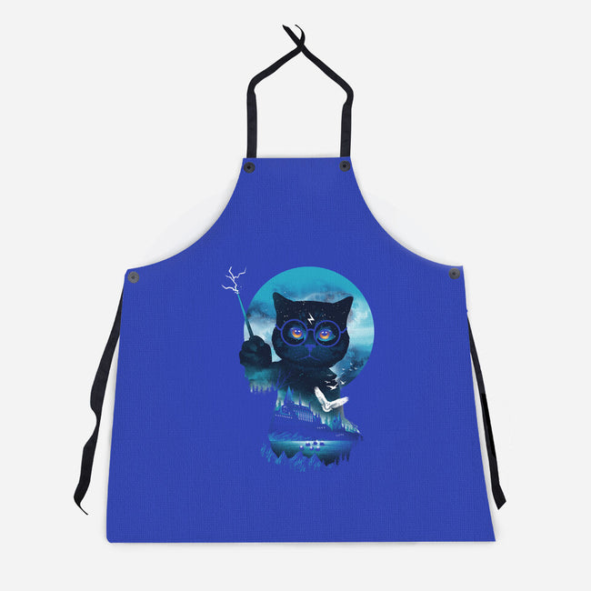Furry Potter-unisex kitchen apron-dandingeroz