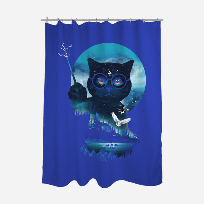 Furry Potter-none polyester shower curtain-dandingeroz