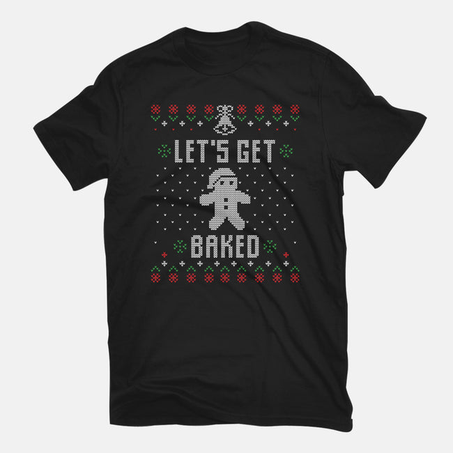 Lets Get Baked-womens basic tee-Sdarko