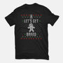 Lets Get Baked-womens fitted tee-Sdarko
