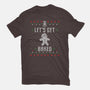 Lets Get Baked-womens fitted tee-Sdarko