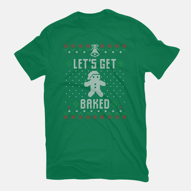 Lets Get Baked-womens basic tee-Sdarko