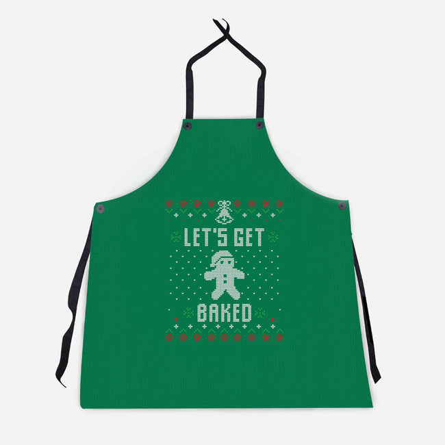 Lets Get Baked-unisex kitchen apron-Sdarko