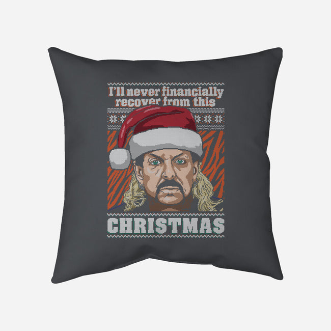 Financial Troubles-none non-removable cover w insert throw pillow-CoD Designs