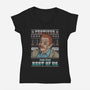 Airing Grievances-womens v-neck tee-CoD Designs