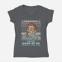 Airing Grievances-womens v-neck tee-CoD Designs