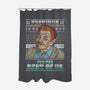 Airing Grievances-none polyester shower curtain-CoD Designs