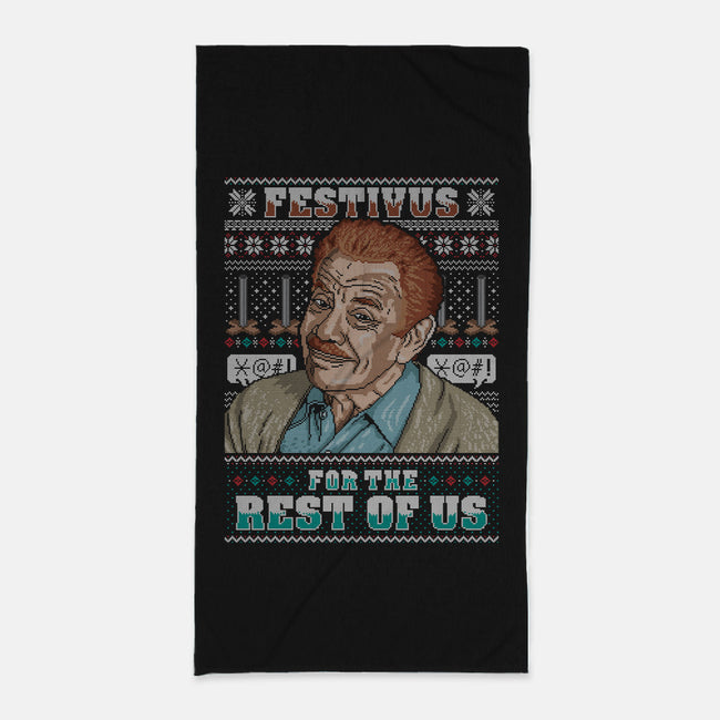 Airing Grievances-none beach towel-CoD Designs