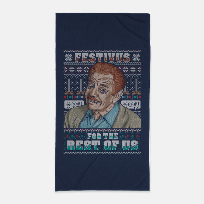 Airing Grievances-none beach towel-CoD Designs