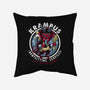 Krampus Babysitting Services-none removable cover w insert throw pillow-Nemons