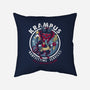 Krampus Babysitting Services-none removable cover throw pillow-Nemons