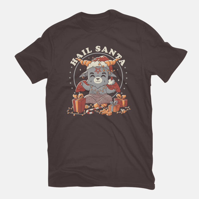 Hail Santa Claus-mens long sleeved tee-eduely