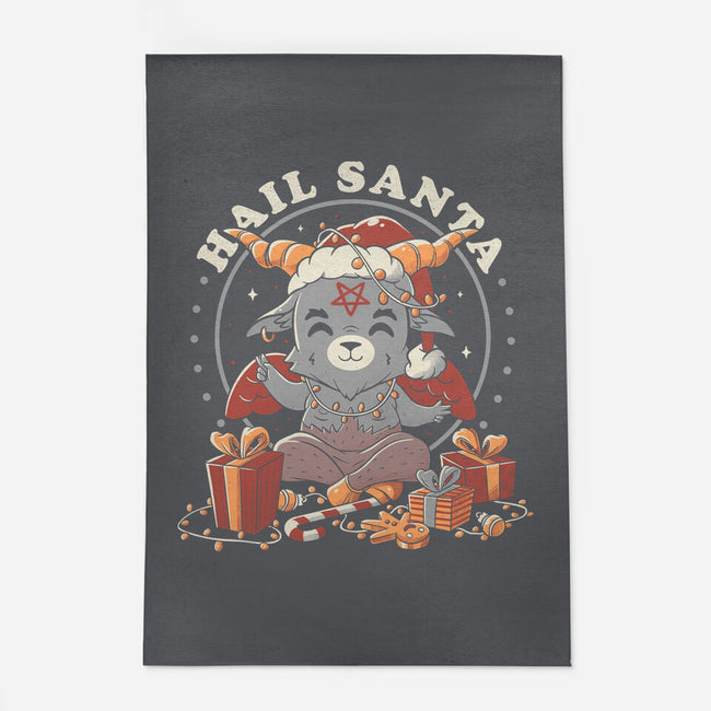 Hail Santa Claus-none outdoor rug-eduely