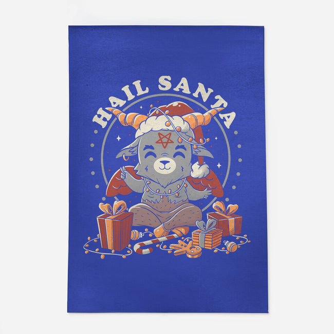 Hail Santa Claus-none outdoor rug-eduely