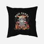 Hail Santa Claus-none non-removable cover w insert throw pillow-eduely