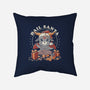 Hail Santa Claus-none non-removable cover w insert throw pillow-eduely