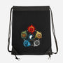 Dice Elements-none drawstring bag-Vallina84