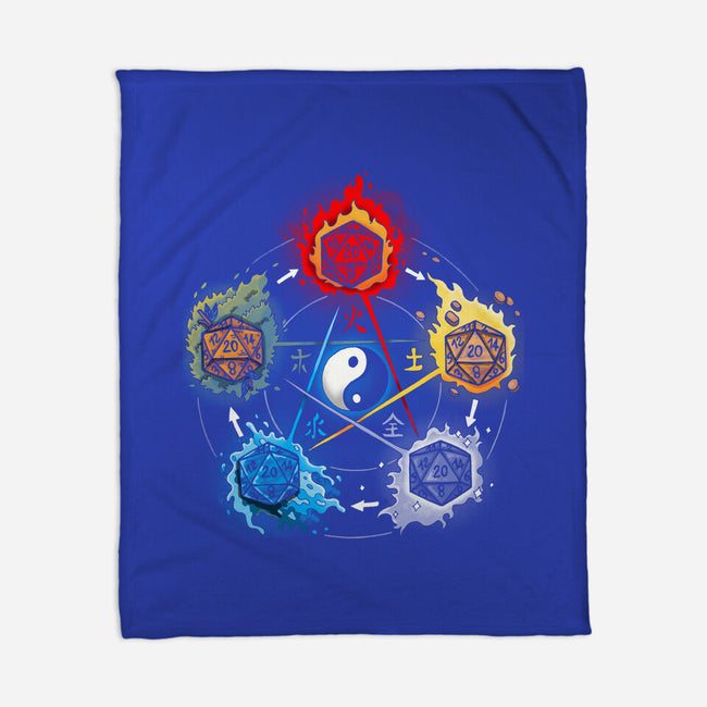 Dice Elements-none fleece blanket-Vallina84