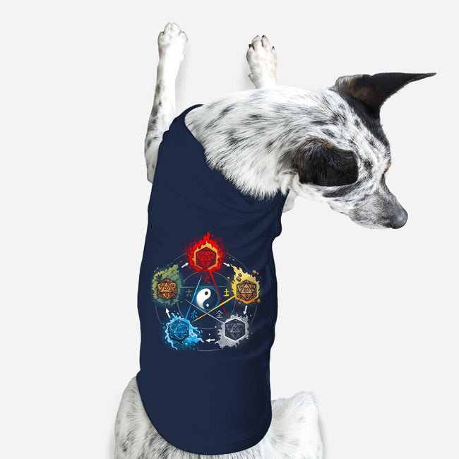 Dice Elements-dog basic pet tank-Vallina84