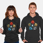 Dice Elements-unisex pullover sweatshirt-Vallina84