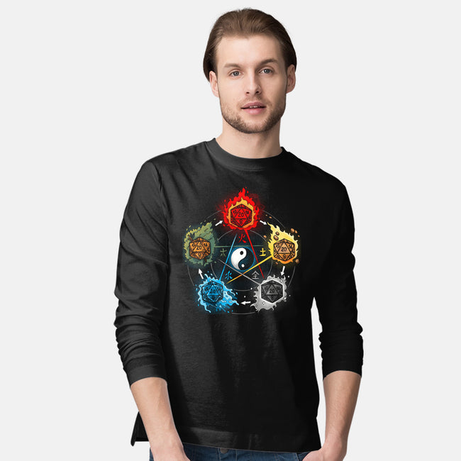 Dice Elements-mens long sleeved tee-Vallina84