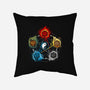 Dice Elements-none removable cover w insert throw pillow-Vallina84