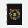 Black Hole Dice-none dot grid notebook-Vallina84