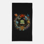 Black Hole Dice-none beach towel-Vallina84