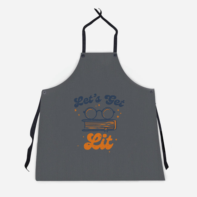 Get Lit-unisex kitchen apron-CoD Designs