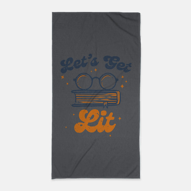 Get Lit-none beach towel-CoD Designs