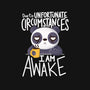 Morning Panda-none drawstring bag-TaylorRoss1