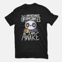 Morning Panda-unisex crew neck sweatshirt-TaylorRoss1