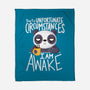 Morning Panda-none fleece blanket-TaylorRoss1