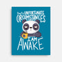 Morning Panda-none stretched canvas-TaylorRoss1