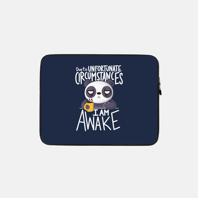 Morning Panda-none zippered laptop sleeve-TaylorRoss1