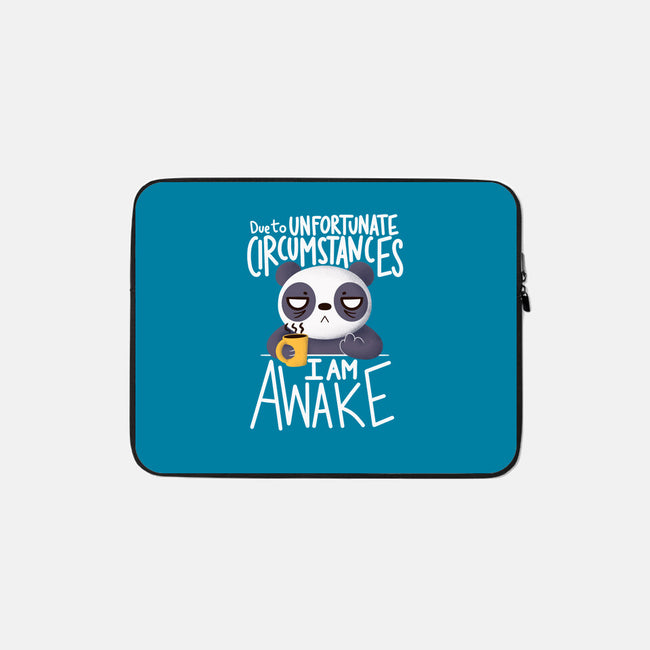 Morning Panda-none zippered laptop sleeve-TaylorRoss1