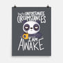 Morning Panda-none matte poster-TaylorRoss1