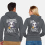 Morning Panda-unisex zip-up sweatshirt-TaylorRoss1