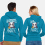 Morning Panda-unisex zip-up sweatshirt-TaylorRoss1